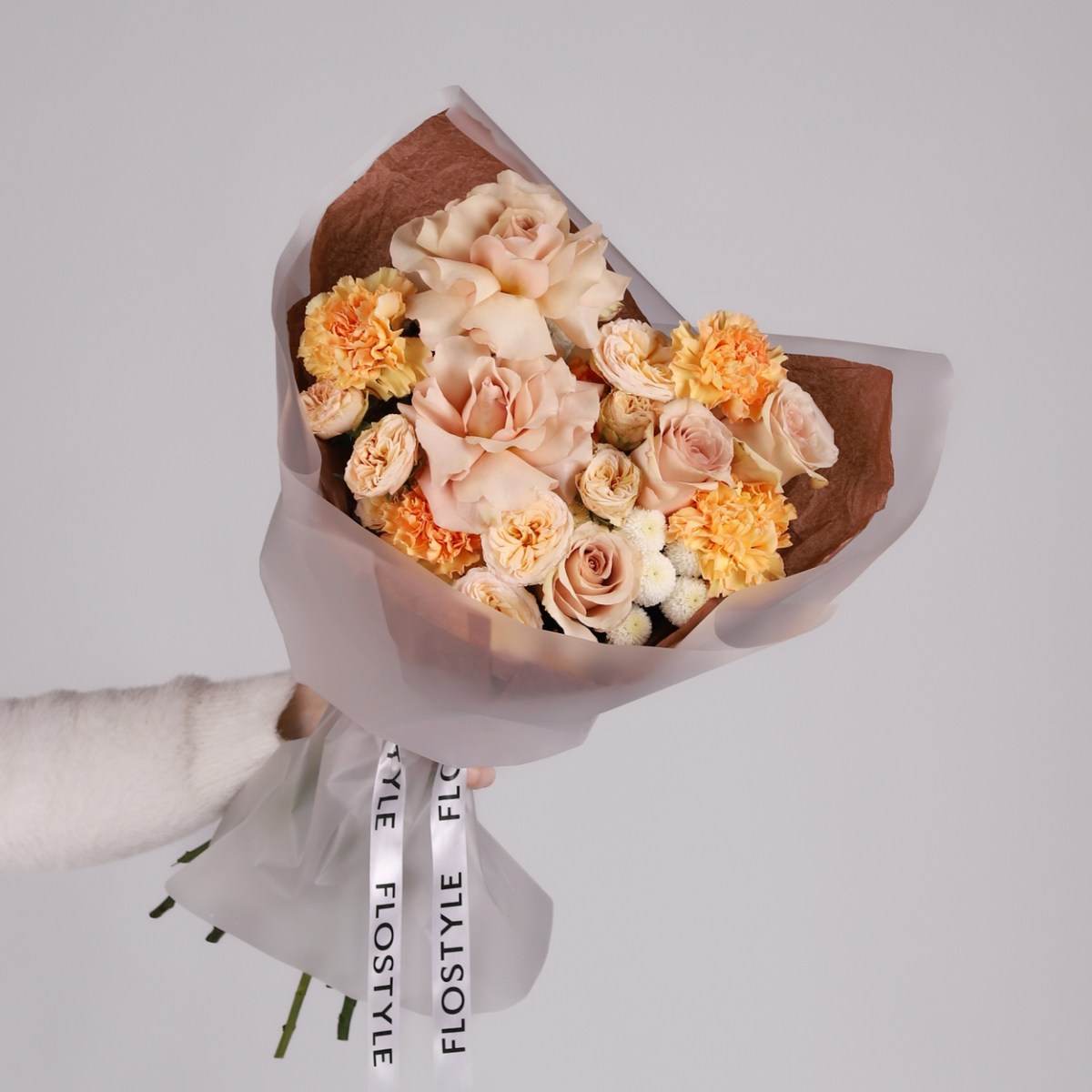 avtorskij buket s francuzskoj rozoj 6